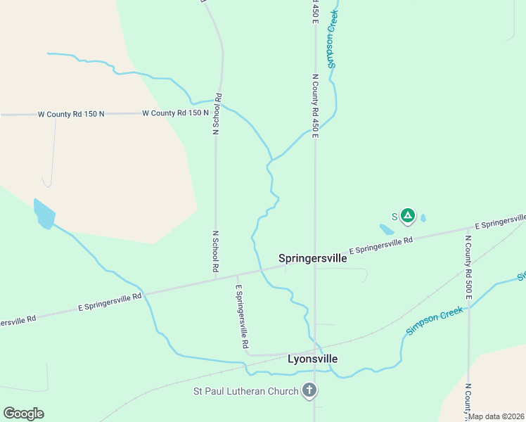 map of restaurants, bars, coffee shops, grocery stores, and more near in Springersville