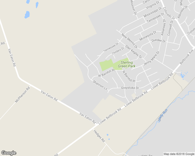 map of restaurants, bars, coffee shops, grocery stores, and more near 3009 West Barnhill Place in Xenia