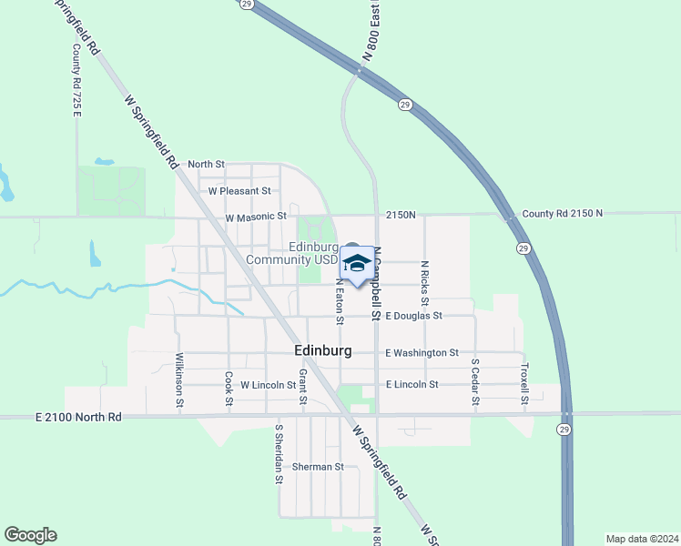 map of restaurants, bars, coffee shops, grocery stores, and more near in Edinburg