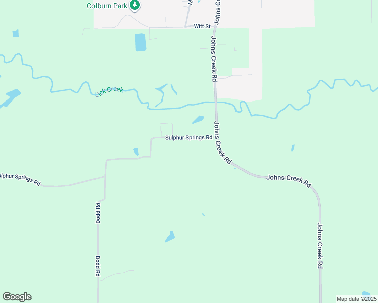 map of restaurants, bars, coffee shops, grocery stores, and more near 10800 Sulphur Springs Road in Loami