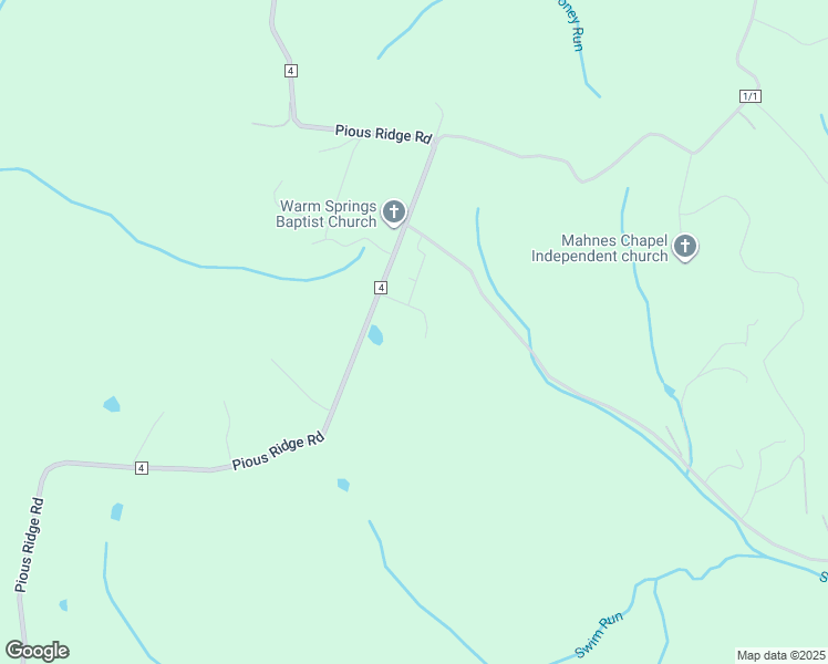 map of restaurants, bars, coffee shops, grocery stores, and more near 3578 Pious Ridge Road in Berkeley Springs