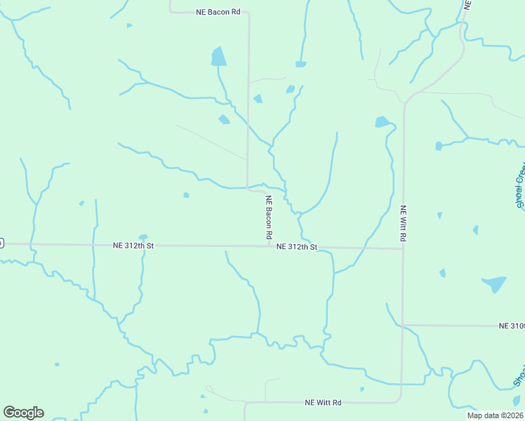 map of restaurants, bars, coffee shops, grocery stores, and more near 7071 Northeast Bacon Road in Cameron