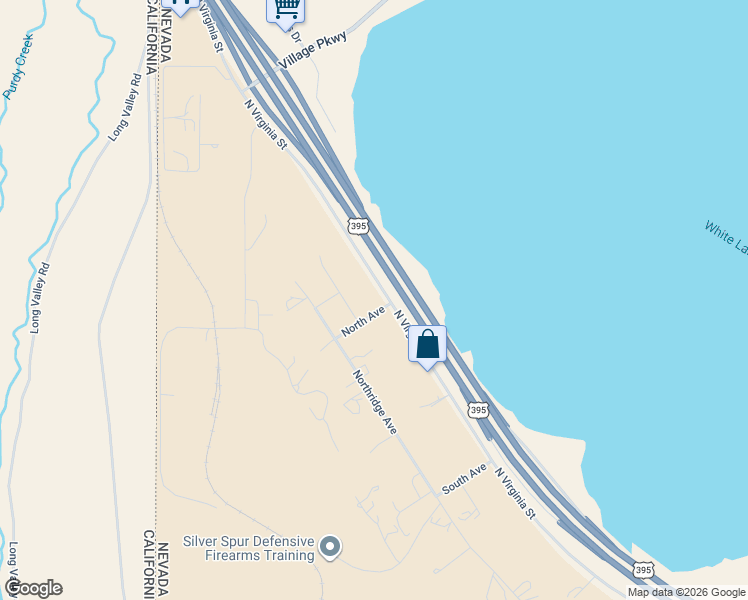 map of restaurants, bars, coffee shops, grocery stores, and more near 18101 Kay Lee Circle in Reno
