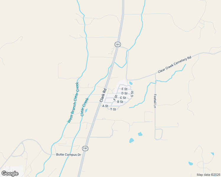 map of restaurants, bars, coffee shops, grocery stores, and more near 2894-2906 Clark Rd in Oroville