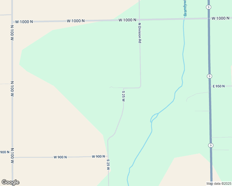 map of restaurants, bars, coffee shops, grocery stores, and more near 9583 North Division Road in Fountaintown