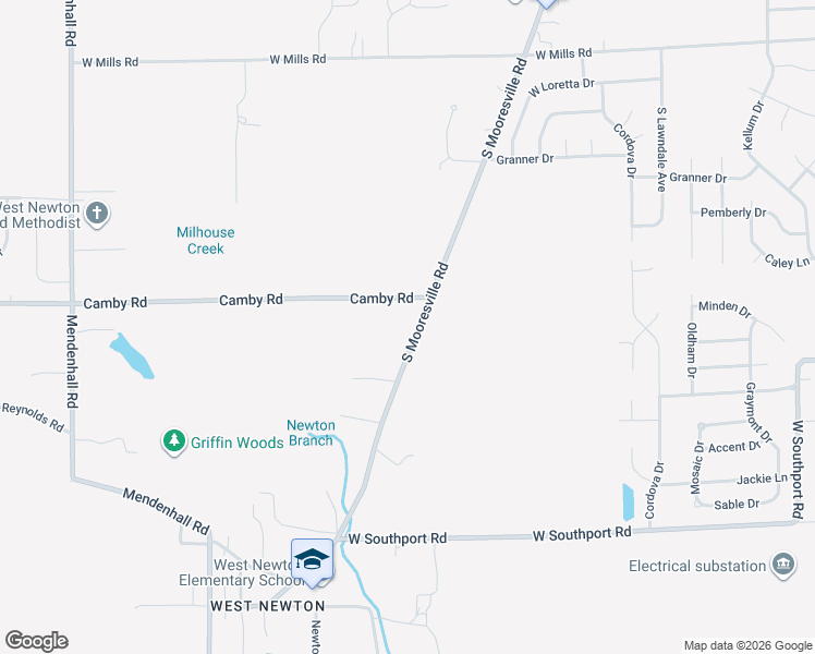 map of restaurants, bars, coffee shops, grocery stores, and more near 7032 South Mooresville Road in Indianapolis