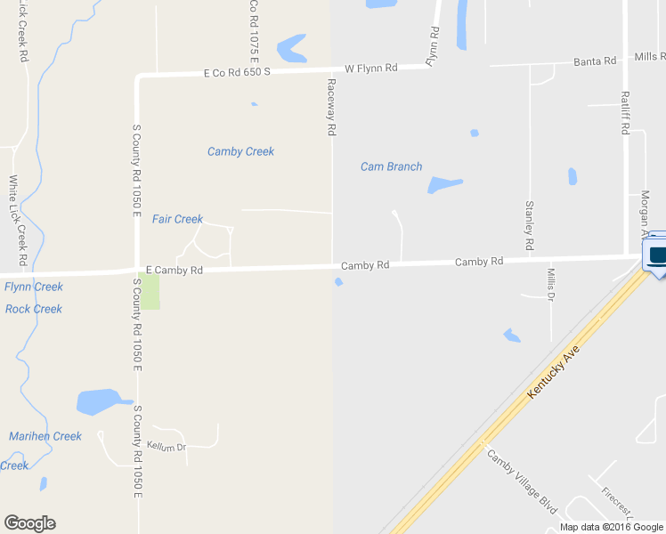 map of restaurants, bars, coffee shops, grocery stores, and more near 13993 Camby Road in Indianapolis