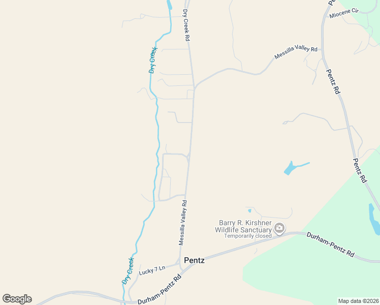 map of restaurants, bars, coffee shops, grocery stores, and more near Messilla Valley Road in Oroville