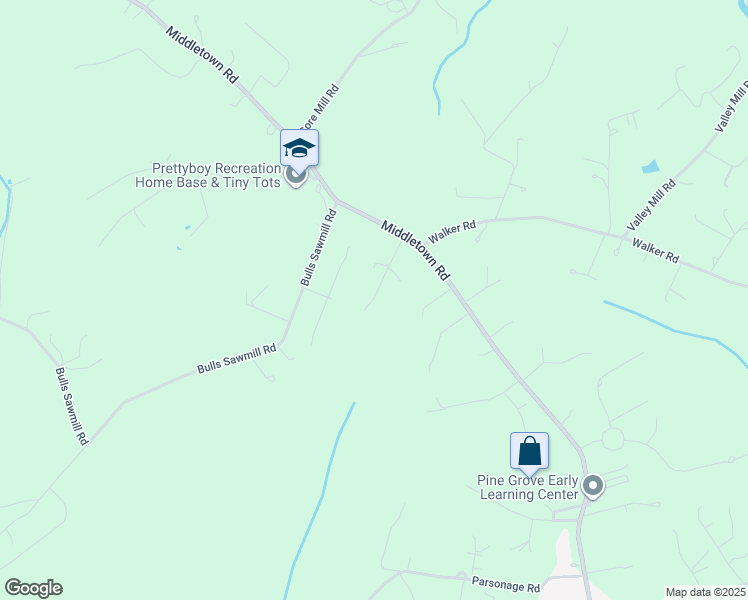 map of restaurants, bars, coffee shops, grocery stores, and more near 19706 Middletown Road in Freeland
