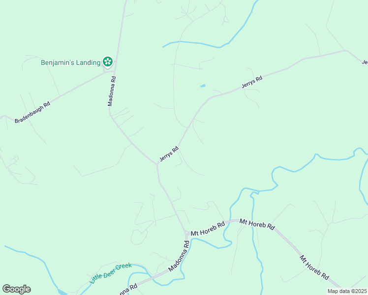 map of restaurants, bars, coffee shops, grocery stores, and more near 2313 Jerrys Road in Street