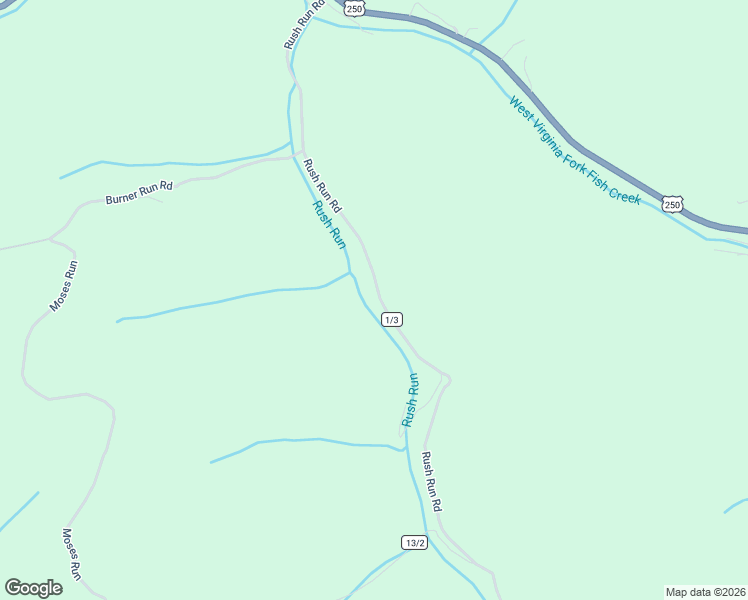 map of restaurants, bars, coffee shops, grocery stores, and more near 788 Rush Run Road in Burton