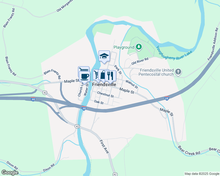 253 Maple Street, Friendsville MD Walk Score