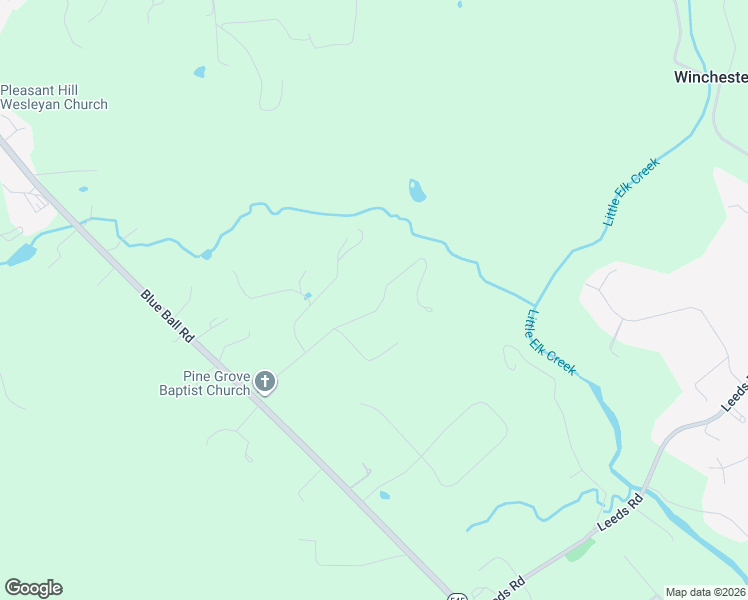 map of restaurants, bars, coffee shops, grocery stores, and more near 125 Carter Road in Elkton