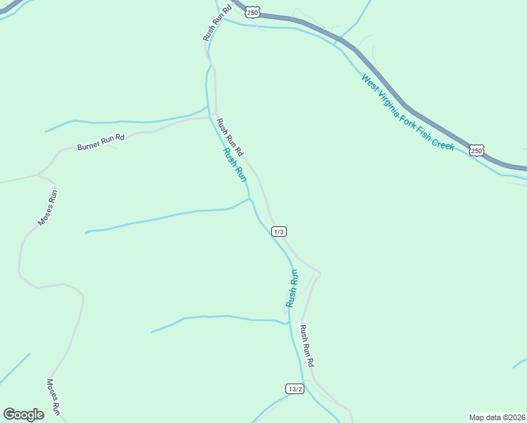 map of restaurants, bars, coffee shops, grocery stores, and more near 788 Rush Run Road in Burton