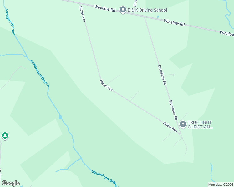 map of restaurants, bars, coffee shops, grocery stores, and more near 405 Huber Avenue in Monroe