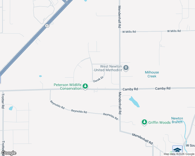 map of restaurants, bars, coffee shops, grocery stores, and more near 7434 Derek Drive in Indianapolis
