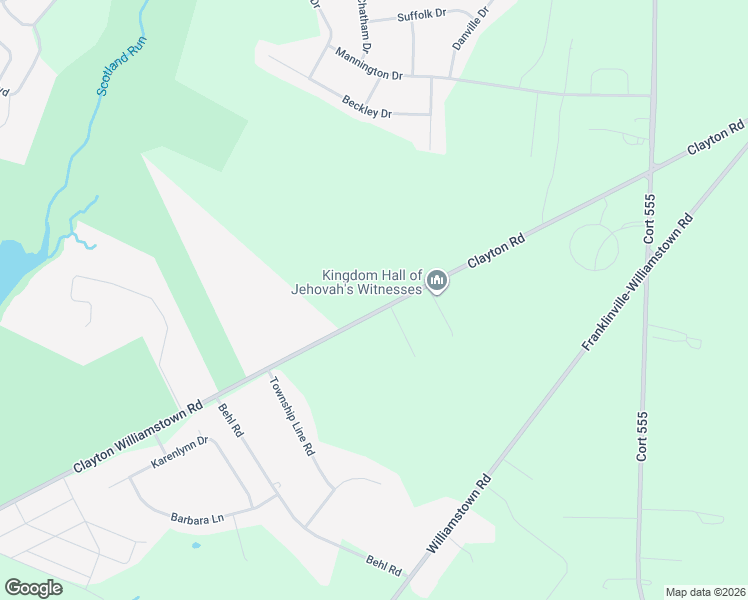 map of restaurants, bars, coffee shops, grocery stores, and more near 1309 Clayton Road in Monroe