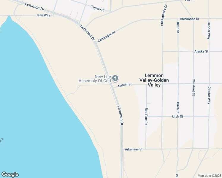 map of restaurants, bars, coffee shops, grocery stores, and more near Lemmon Drive Frontage Road in Reno