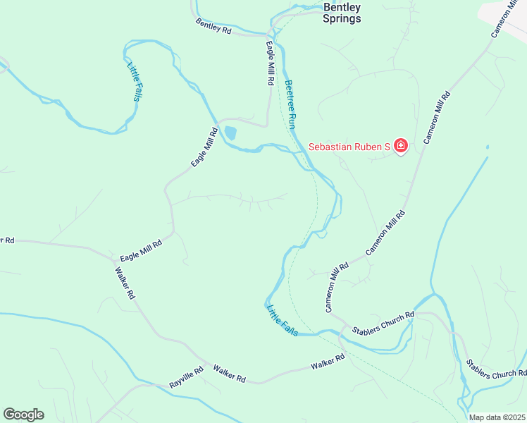 map of restaurants, bars, coffee shops, grocery stores, and more near 19 Shady Ridge Court in Parkton