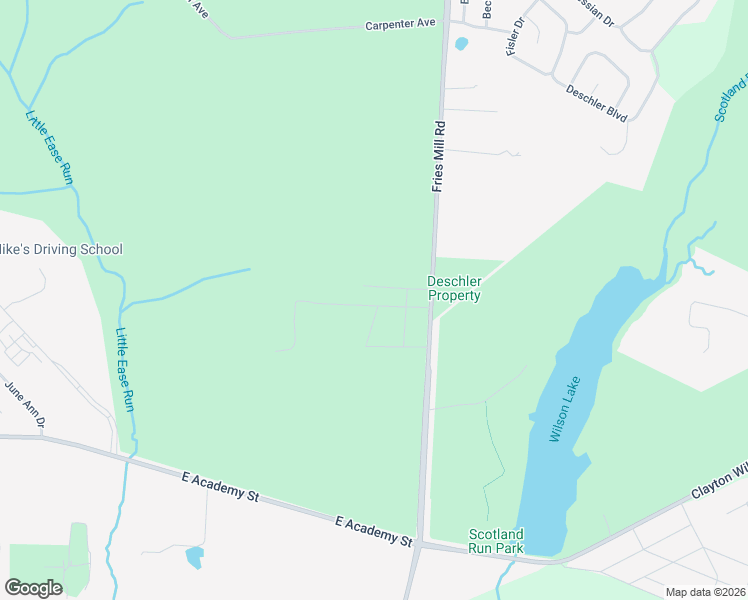 map of restaurants, bars, coffee shops, grocery stores, and more near 120 Stage Coach Road in Clayton