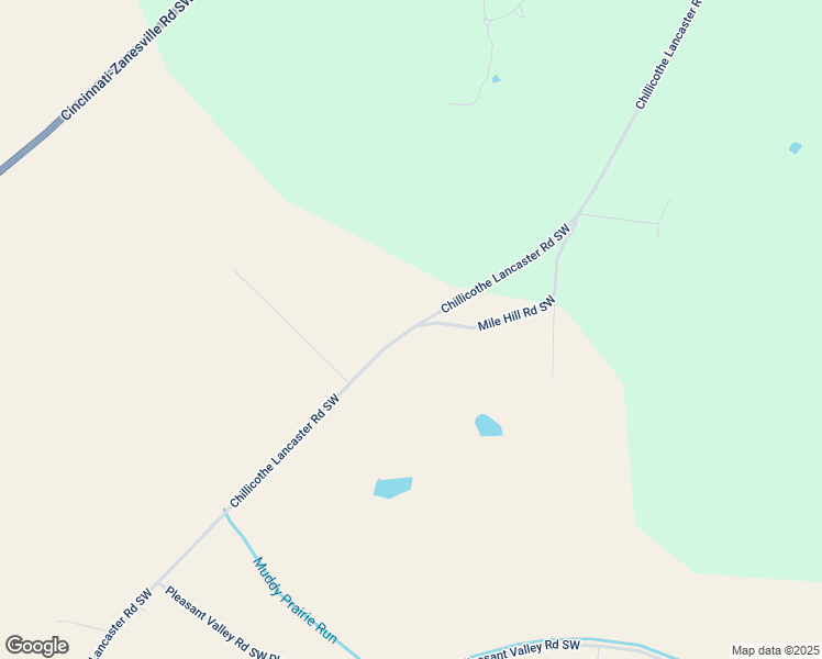 map of restaurants, bars, coffee shops, grocery stores, and more near 4130 Chillicothe Lancaster Rd SW in Lancaster
