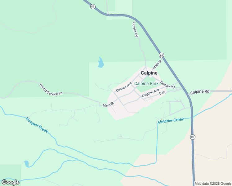 map of restaurants, bars, coffee shops, grocery stores, and more near 322 Main St in Calpine