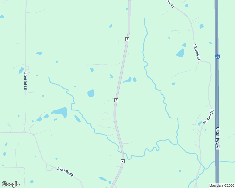 map of restaurants, bars, coffee shops, grocery stores, and more near State Route A in Saint Joseph