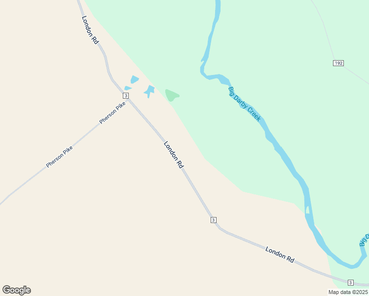 map of restaurants, bars, coffee shops, grocery stores, and more near 18766 London Road in Circleville