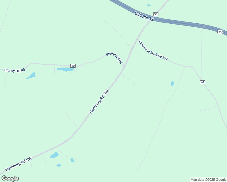map of restaurants, bars, coffee shops, grocery stores, and more near 2054 Hamburg Road Southwest in Lancaster