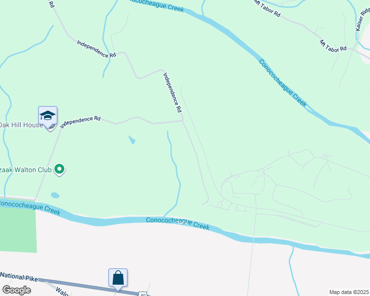 map of restaurants, bars, coffee shops, grocery stores, and more near 12810 Kending Lane in Clear Spring