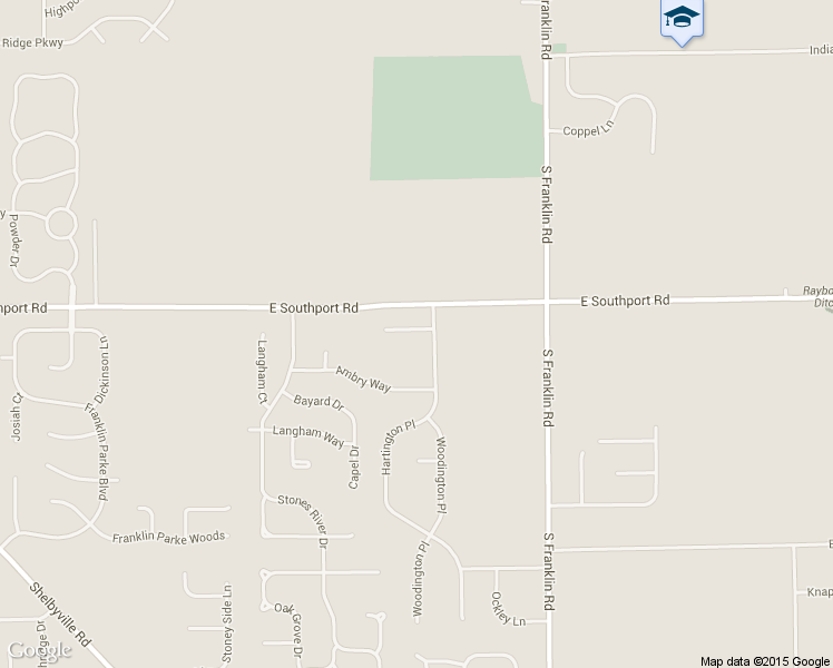 map of restaurants, bars, coffee shops, grocery stores, and more near 8107 Parcrest Ct in Indianapolis