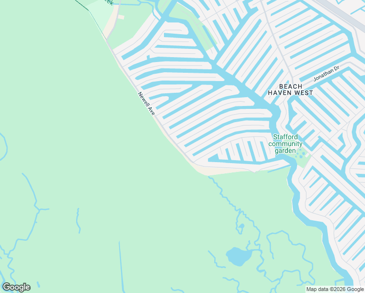 map of restaurants, bars, coffee shops, grocery stores, and more near 680 Newell Avenue in Stafford Township