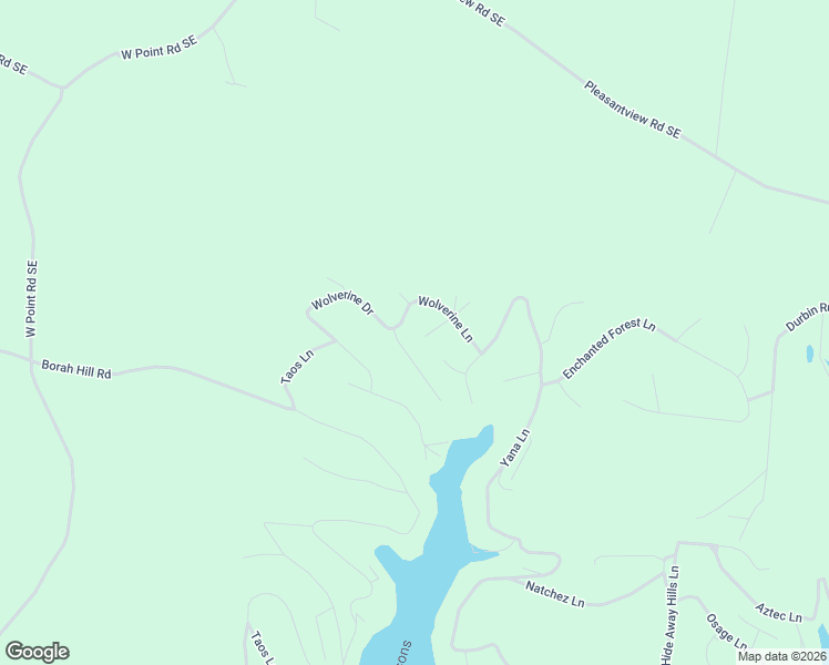 map of restaurants, bars, coffee shops, grocery stores, and more near 2091 Bear Claw Lane in Sugar Grove