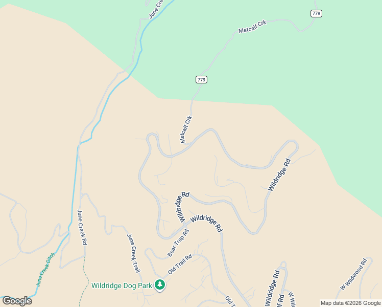 map of restaurants, bars, coffee shops, grocery stores, and more near 4765 Wildridge Rd E in Edwards