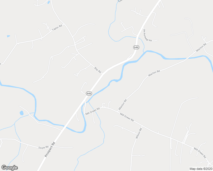 map of restaurants, bars, coffee shops, grocery stores, and more near 3660 Mill Green Road in Street