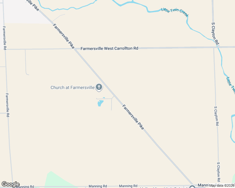 map of restaurants, bars, coffee shops, grocery stores, and more near 5340 Farmersville Pike in Farmersville