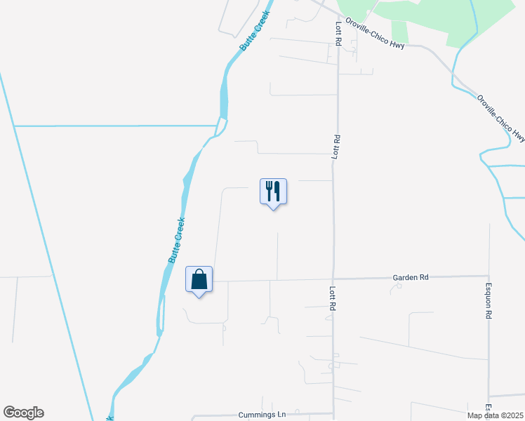 map of restaurants, bars, coffee shops, grocery stores, and more near 9975 Garden Creek Road in Durham