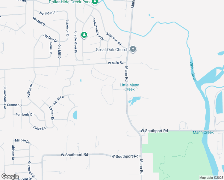 map of restaurants, bars, coffee shops, grocery stores, and more near 6712 Trunk Way in Indianapolis