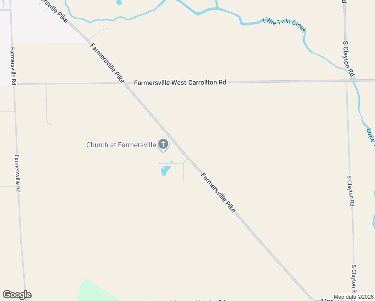 map of restaurants, bars, coffee shops, grocery stores, and more near 5340 Farmersville Pike in Farmersville