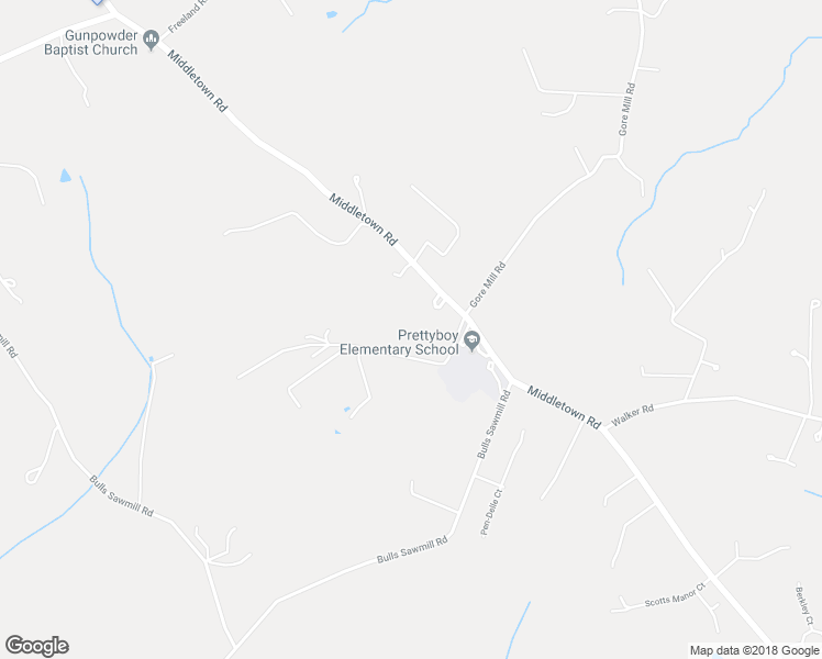 map of restaurants, bars, coffee shops, grocery stores, and more near 19834 Gore Mill Road in Freeland