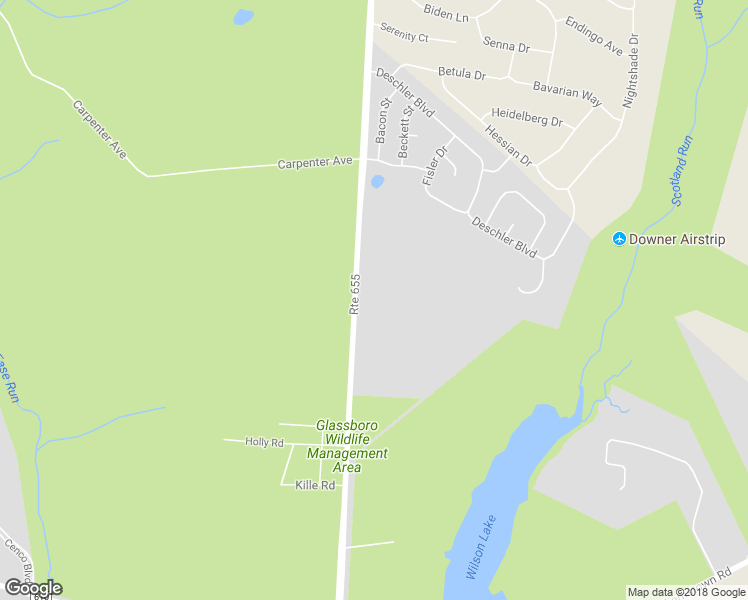map of restaurants, bars, coffee shops, grocery stores, and more near 605 Fries Mill Road in Clayton