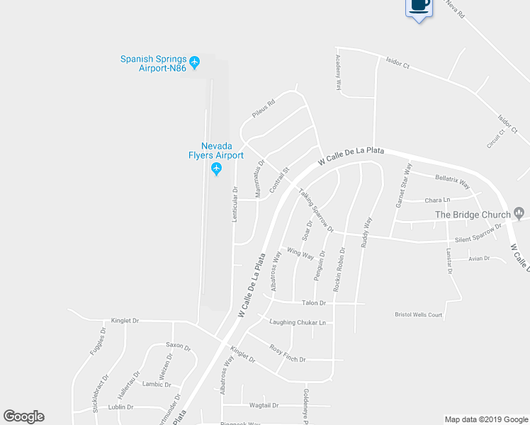 map of restaurants, bars, coffee shops, grocery stores, and more near 2210 Mammatus Drive in Sparks