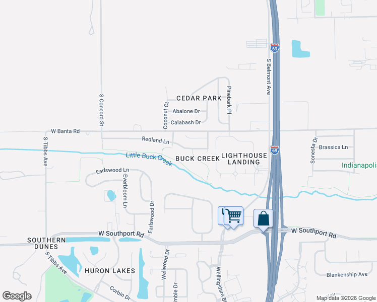 map of restaurants, bars, coffee shops, grocery stores, and more near 6616 Black Antler Circle in Indianapolis