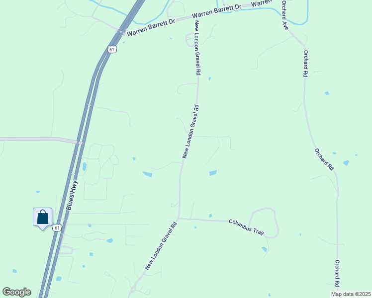 map of restaurants, bars, coffee shops, grocery stores, and more near 11069 New London Gravel Rd in Hannibal