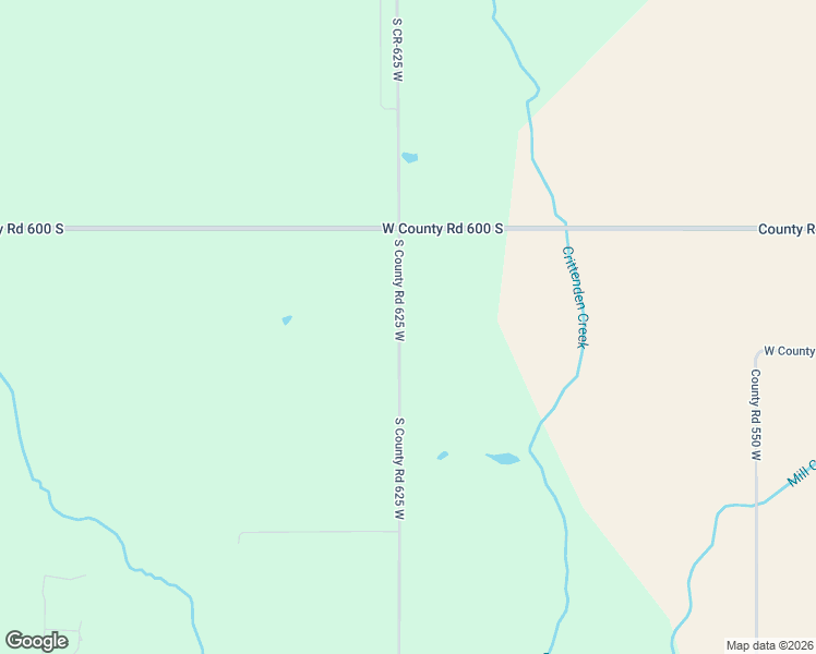 map of restaurants, bars, coffee shops, grocery stores, and more near 6207 South County Road 625 West in Coatesville