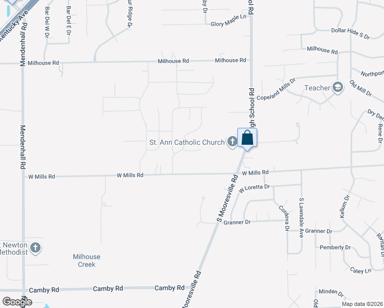 map of restaurants, bars, coffee shops, grocery stores, and more near 6523 Emerald Ridge Court in Indianapolis