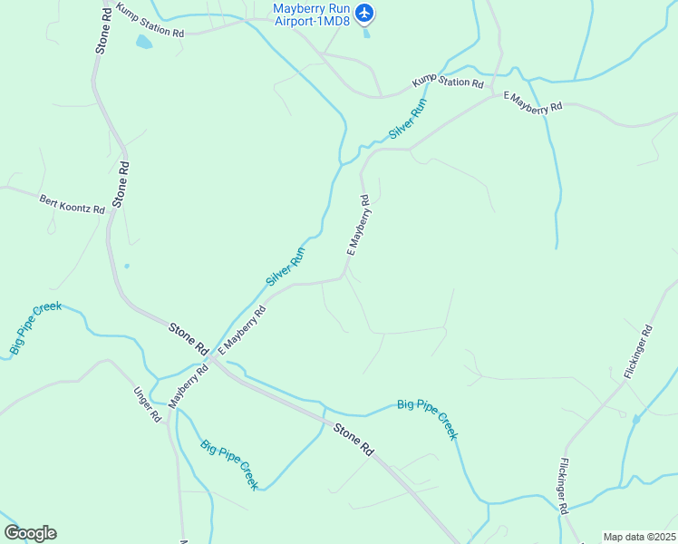 map of restaurants, bars, coffee shops, grocery stores, and more near 2860 Mayberry Road in Taneytown
