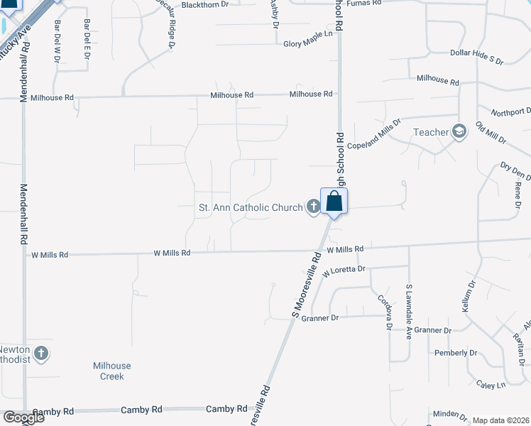 map of restaurants, bars, coffee shops, grocery stores, and more near 6311 Emerald Springs Drive in Indianapolis