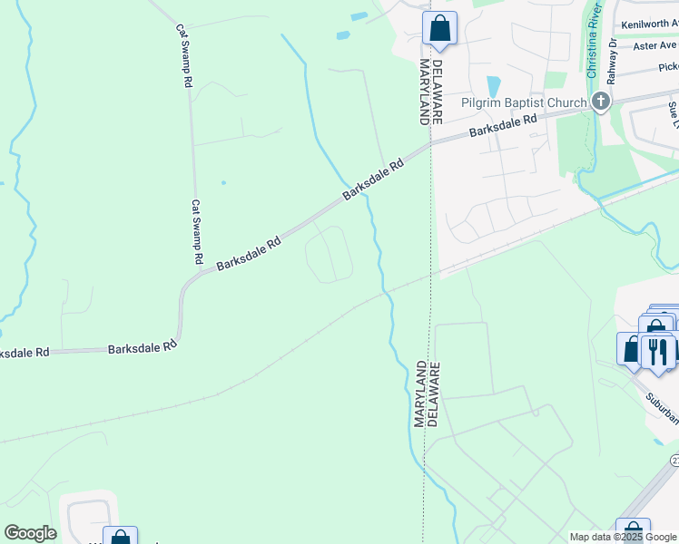 map of restaurants, bars, coffee shops, grocery stores, and more near 28 Country Living Road in Cecil County