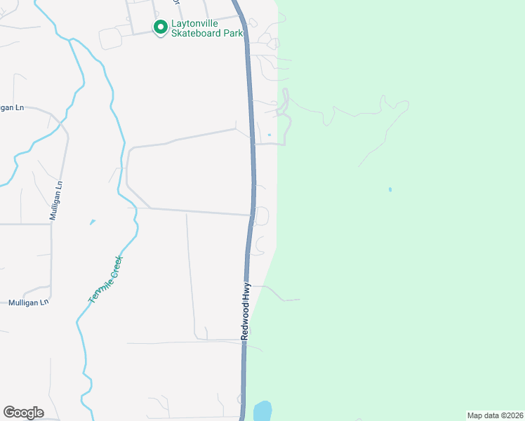 map of restaurants, bars, coffee shops, grocery stores, and more near 43821 Hwy 101 in Laytonville